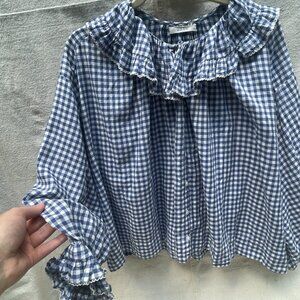 Doen Gingham Blouse